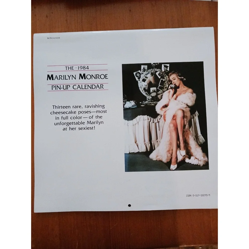 The 1984 MARILYN MONROE Pin-Up Calendar Compiled by‎ James Spada